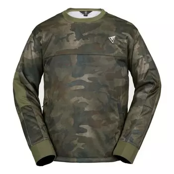 Толстовка горнолыжная VOLCOM Hydro Riding Crew Cloudwash Camo