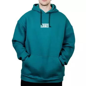 Толстовка с капюшоном RATTLESNAKE The Block Hoodie Green/White 2022
