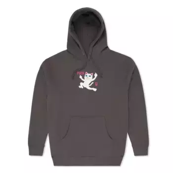 Толстовка с капюшоном RIPNDIP F U Hoodie Charcoal 2023