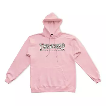 Толстовка с капюшоном THRASHER Roses Hoodie Lt. Pink 2023