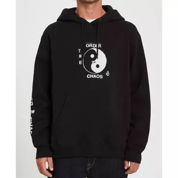 Толстовка с капюшоном VOLCOM Transient Waves Po Black 2022