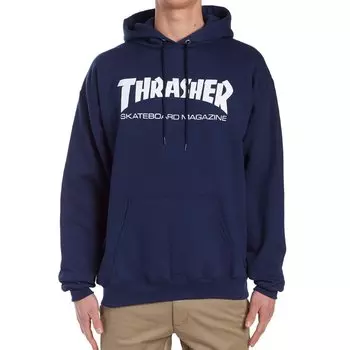 Толстовка Thrasher Skate Mag Hood Navy/Blue