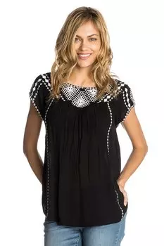 Топ RIP CURL Talow Beach Shirt Black