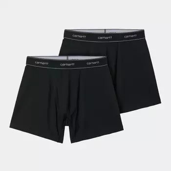 Трусы CARHARTT WIP Cotton Trunks Black + Black 2023