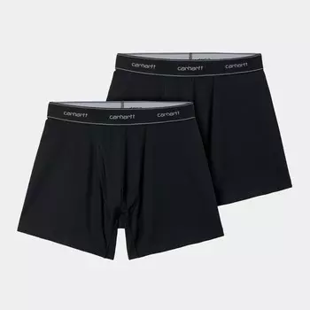 Трусы CARHARTT WIP Cotton Trunks Black + Black