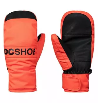 Варежки сноубордические DC SHOES Franchise Yth M B Red Orange