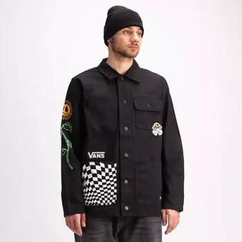 Ветровка VANS Mn Drill Chore Coat Micro Daze Black 2022