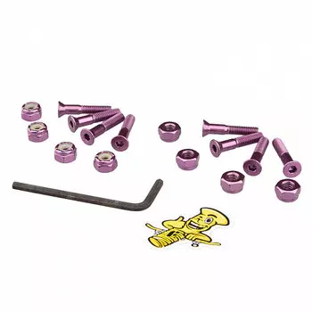 Винты FOOTWORK Footwork Hardware Shiny Purple O/S 2021