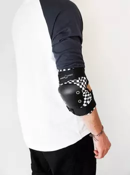 Защита локтей PRO-TEC Street Elbow Pad Black Checker