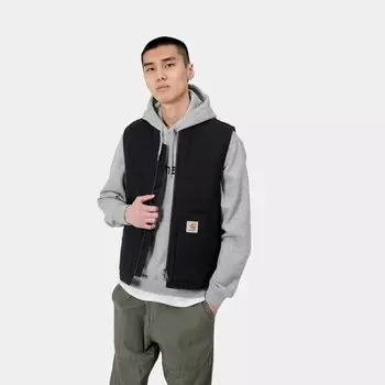 Жилет джинсовый CARHARTT WIP Vest Black (Rigid) 2022