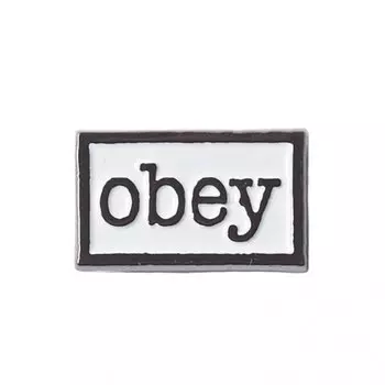 Значок OBEY Black/White 2020