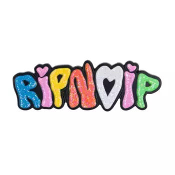 Значок RIPNDIP Taste The Rainbow Glitter Pin Multi 2023