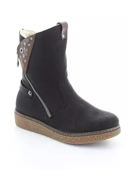 Полусапожки Rieker (Greta) женские зимние, размер 37, цвет черный, артикул Y4089-00