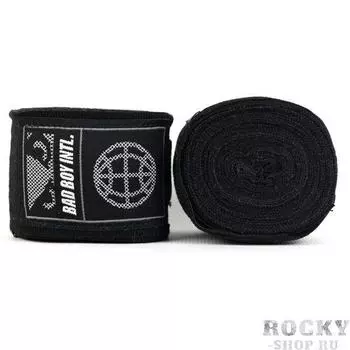 Бинты Bad Boy Combat Premium Hand Wraps Black 5m Bad Boy
