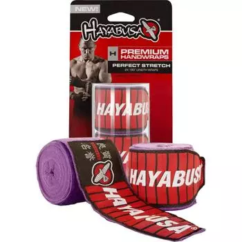 Бинты Hayabusa Perfect Stretch Purple, 4.5 метра Hayabusa