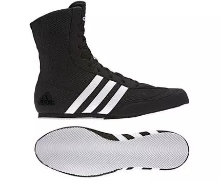 Боксерки Box Hog 2 черно-белые Adidas