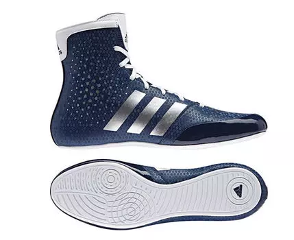 Боксерки KO Legend 16.2 сине-белые Adidas