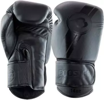 Боксерские перчатки BGL V3 Black/Black, 12 oz