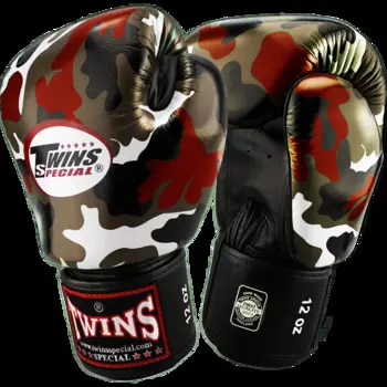 Боксерские перчатки Camo Grey, 16 oz