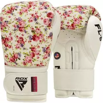 Боксерские перчатки Floral White, 10 oz