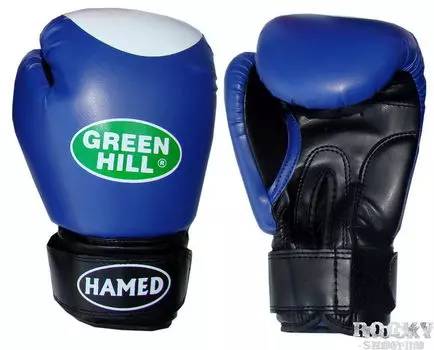 Боксерские перчатки hamed, 12 OZ Green Hill