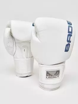 Боксерские перчатки Legacy Prime Boxing Gloves - White/Grey, 10 oz