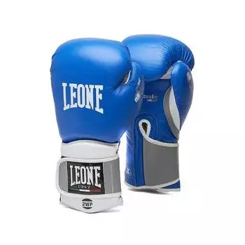 Боксерские перчатки Leone 1947 IL TECNICO GN013 Blue, 12 унций Leone