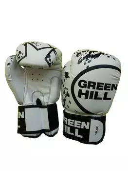 Боксерские перчатки star , 10 oz Green Hill