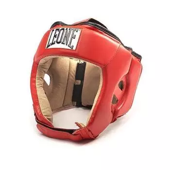 Боксерский шлем Leone 1947 CONTEST CS400 красный Leone
