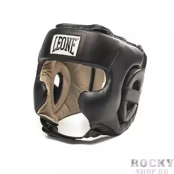 Боксерский шлем Leone 1947 TRAINING CS415 черный Leone