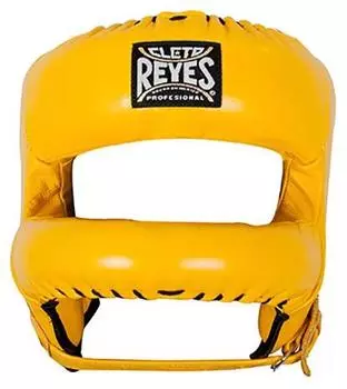 Боксерский шлем с бампером Brilliant Yellow