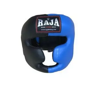 Боксёрский шлем тренировочный Boxing Black/Blue, Размер M