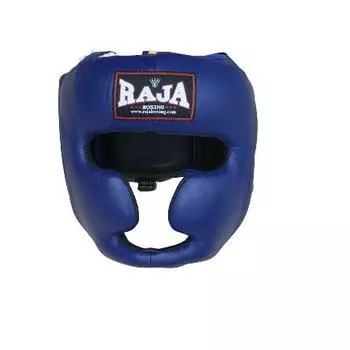 Боксёрский шлем тренировочный Raja Boxing Blue, Размер L Raja