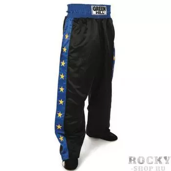 Брюки для кикбоксинга master, Синие