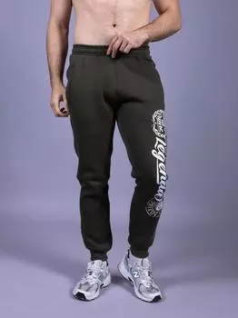 Брюки спортивные мужские Метеор утепленные хаки