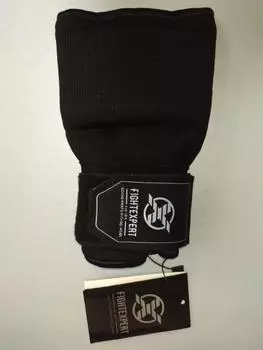 Быстрые гелевые бинты Fight Expert Black