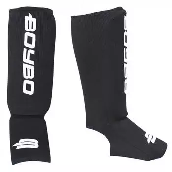 Детская эластичная защита голени Black