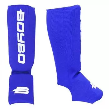 Детская эластичная защита голени Blue