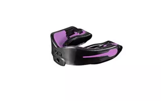 Детская боксерская капа , ароматизированная, черная, Жевательная резинка