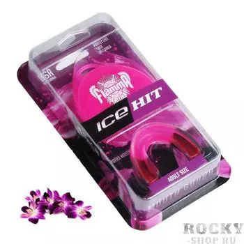 Детская боксерская капа FLAMMA - Ice Hit battle flower, цветочный Flamma