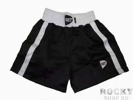 Детские боксерские шорты kids, Черный Green Hill