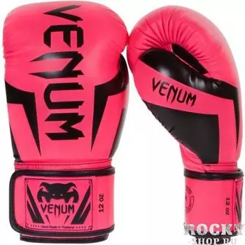 Детские перчатки боксерские Venum Elite Neo Pink, 8 унций Venum