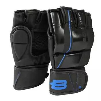 Детские перчатки ММА b-series Black/Blue