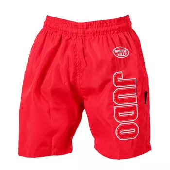 Детские шорты для дзюдо KIDS , Красный Green Hill