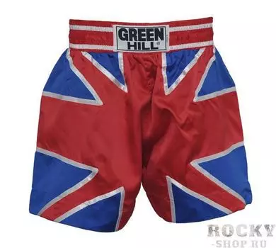Детские шорты для тайского бокса "британский флаг"