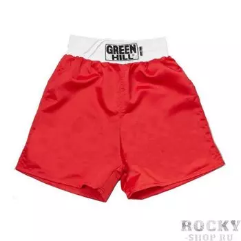 Детские трусы боксерские club, Красный Green Hill