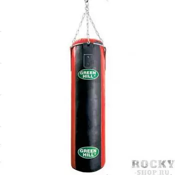 Детский боксерский мешок 70*30, двойная натуральная кожа, 22 кг Green Hill