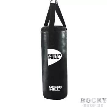 Детский боксерский мешок Green Hill, 120*35 см, 40 кг, Черный винил Green Hill