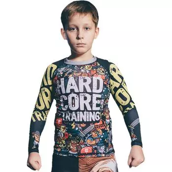Детский рашгард Hardcore Training Doodles Hardcore Training