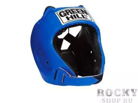 Детский шлем для бокса alfa , Синий Green Hill